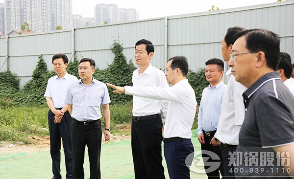 郑州市向导一行视察指导pg电子游戏试玩工业园项目